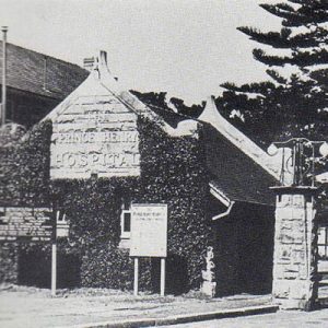 1881 Historic gatehouse image at Prince Henry Hospital